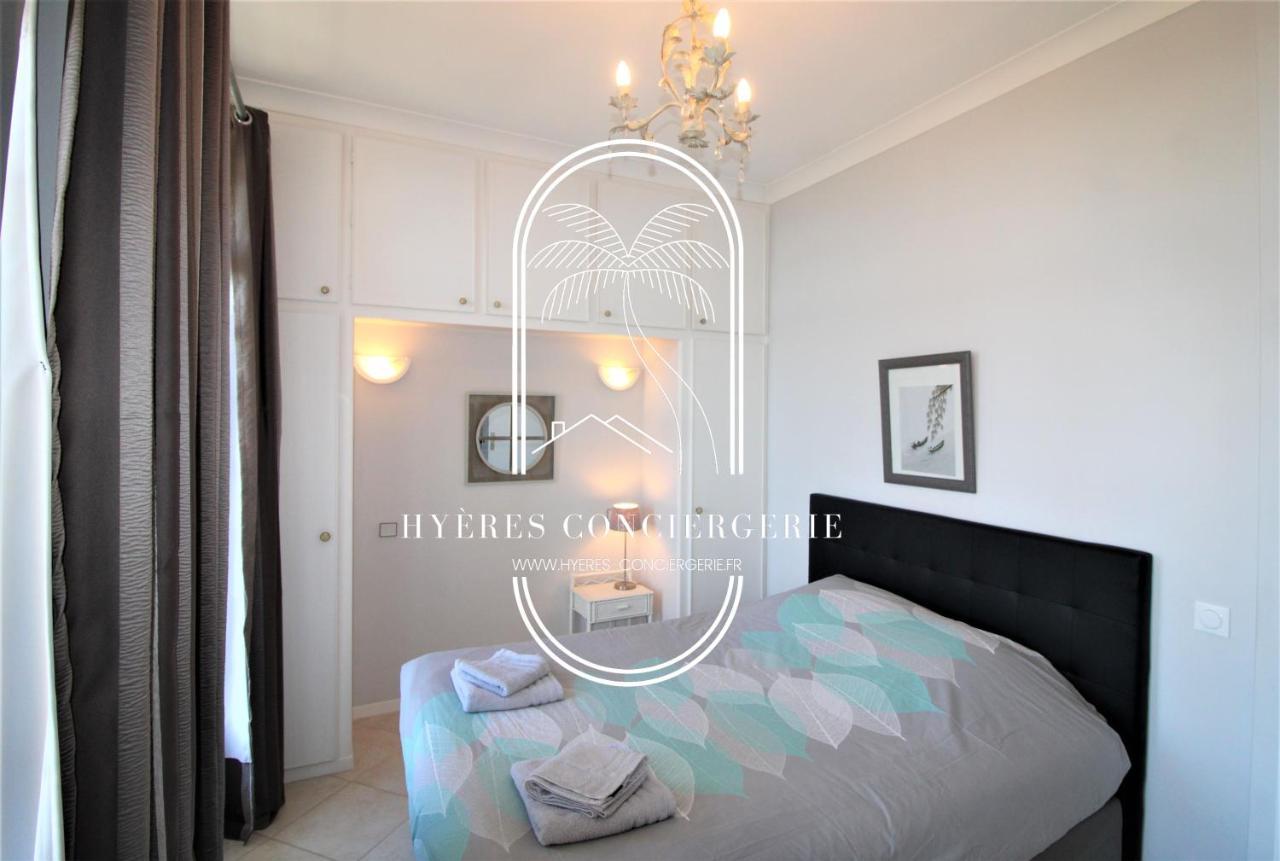 T3 Standing-Splendide Vue Mer - Piscine Parking By Hc Apartment Hyères Екстериор снимка